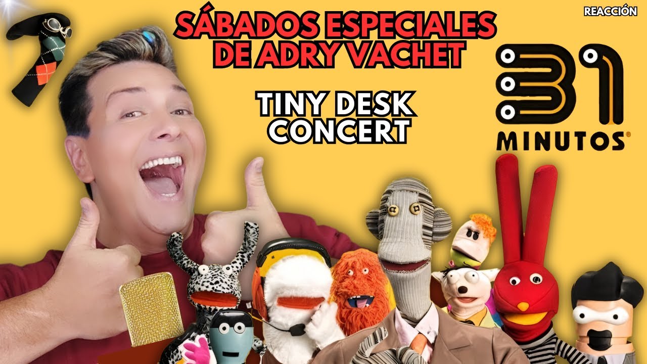 ¡Mi primera vez viendo 31 Minutos en Tiny Desk Concert!