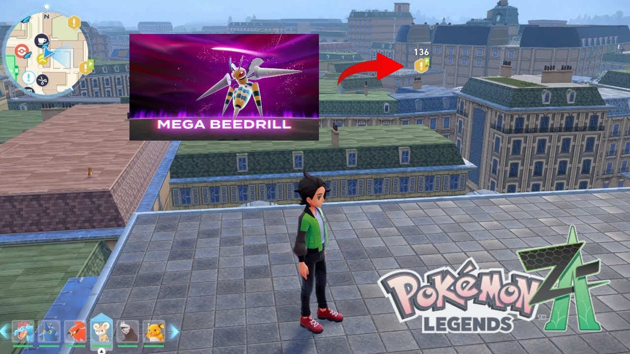 Where to find Rogue Mega Beedrill's Location - Pok&eacute;mon Legends ZA