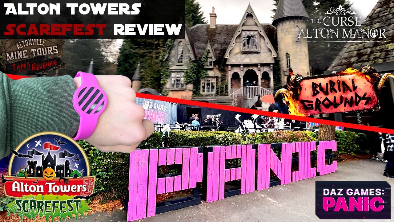 My honest review of Alton Towers Scarefest