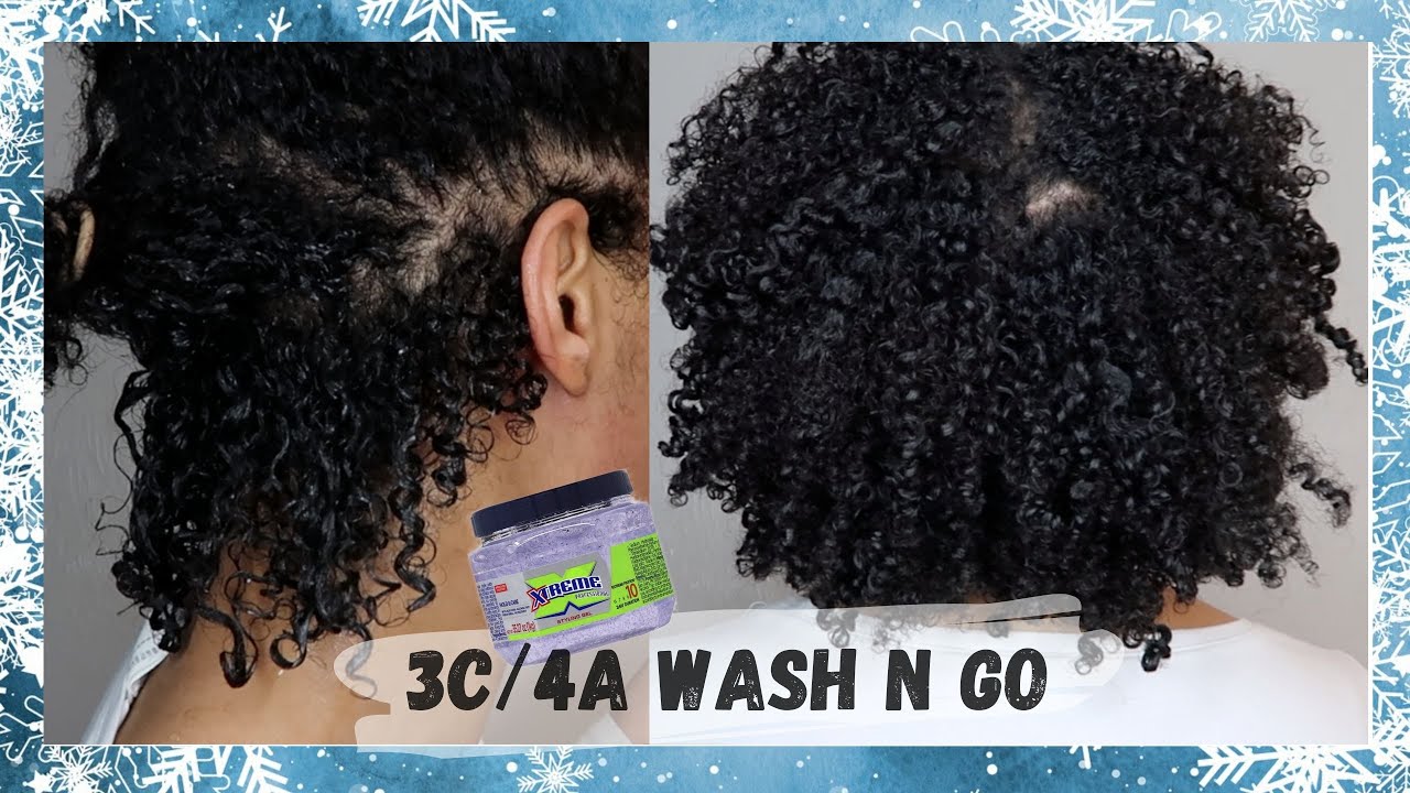 3c/ 4a Wash n go routine featuring Xtreme gel |Diamond Denise|Diamuary 2020