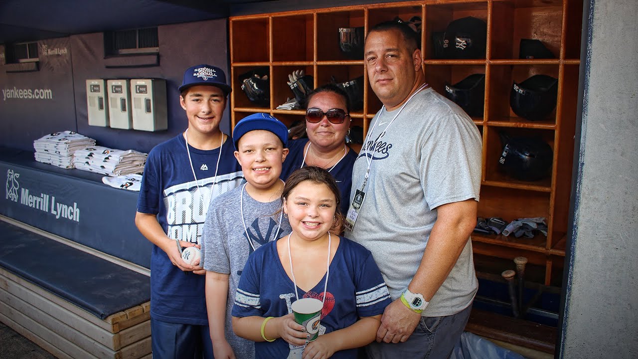 The Hook-Up: Bernie Williams & Alex Rodriguez Surprise Young Cancer Patients