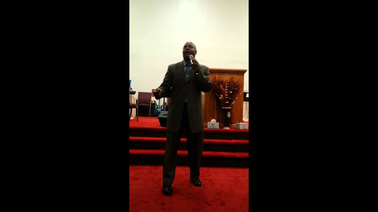 Pastor Patrick Johnson sings Elvis Presley in Ogden Utah