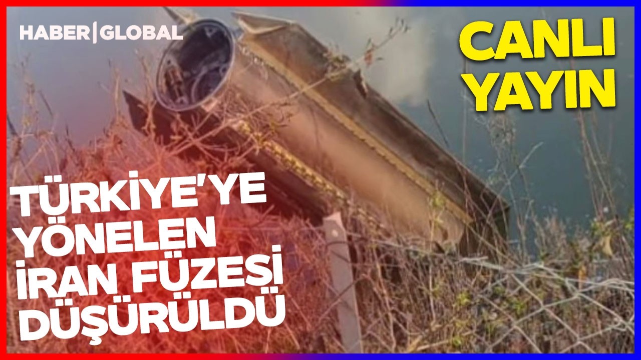 SON DAKİKA! MSB DUYURDU! İran'dan Ateşlenen Füze Düşürüldü