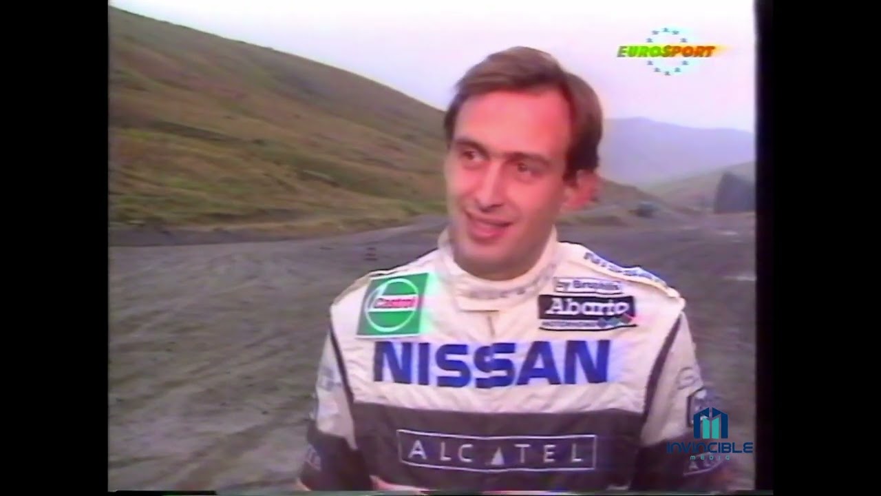 Rally Retro Report. Afl. 3098. Gregoire de Mevius test Nissan Sunny GTI