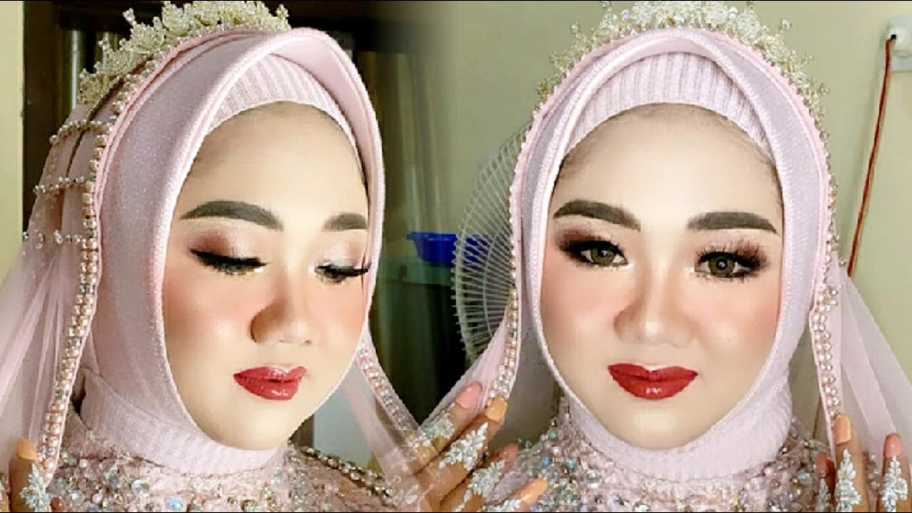 PASANG HIJAB PENGANTIN MUSLIM MODERN SIMPLE