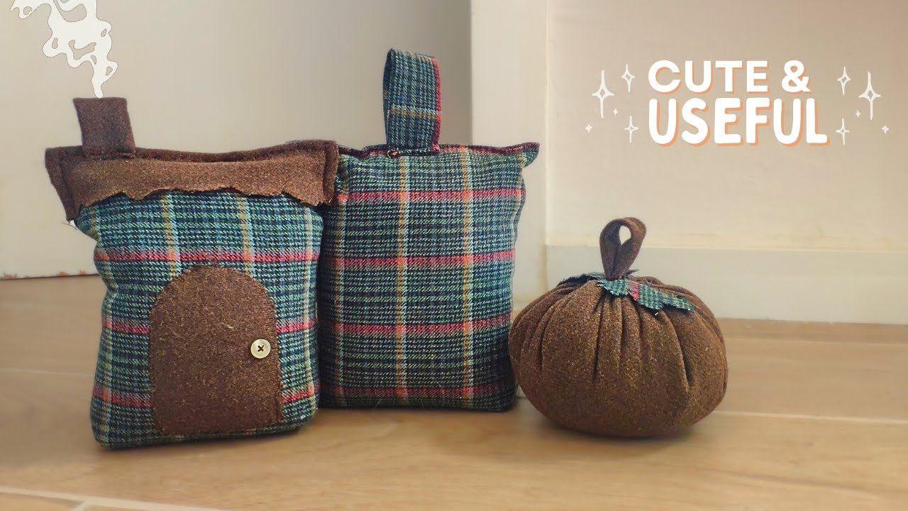 DIY Door Stopper🏠 I Easy Sewing Tutorial