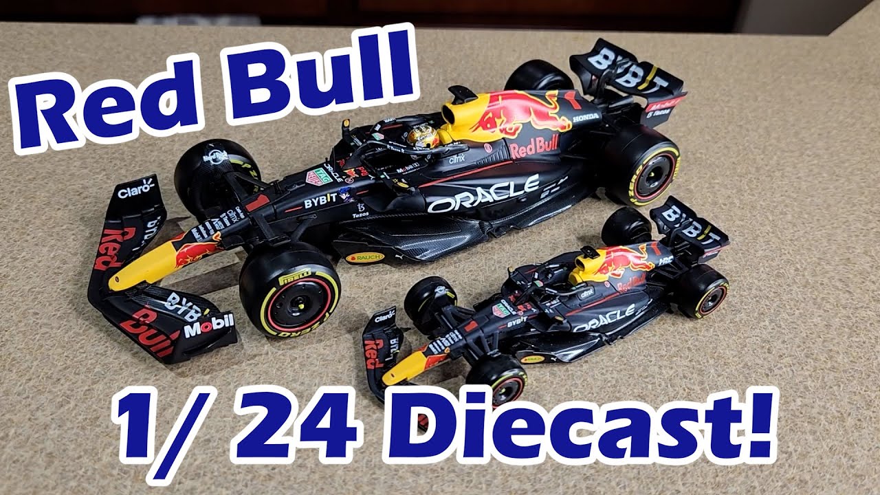 NEW 1/24 Scale Diecasts! Red Bull RB18 Max Verstappen 1/24 Scale Diecast - F1 Diecast Review