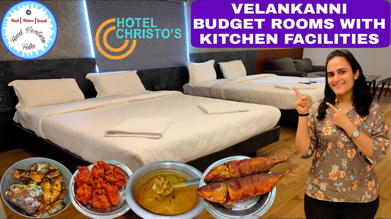 Family Rooms in Velankanni with Kitchen Facilities | வேளாங்கண்ணி பட்ஜெட் அறை சுற்றுலா Room Tour