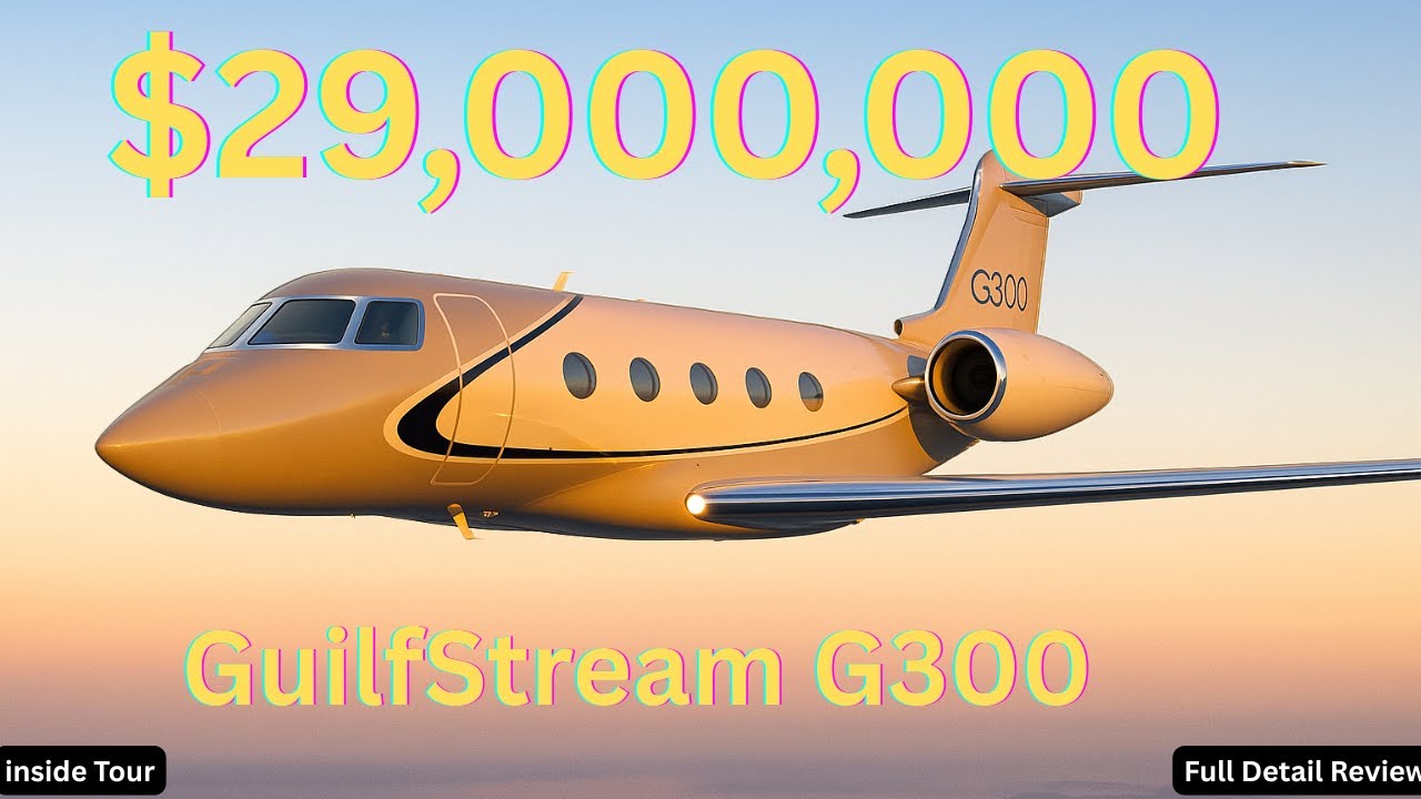 Inside the $29 Million Gulfstream G300 — Ultimate Private Jet Tour (Full Luxury Review) | Elitolux