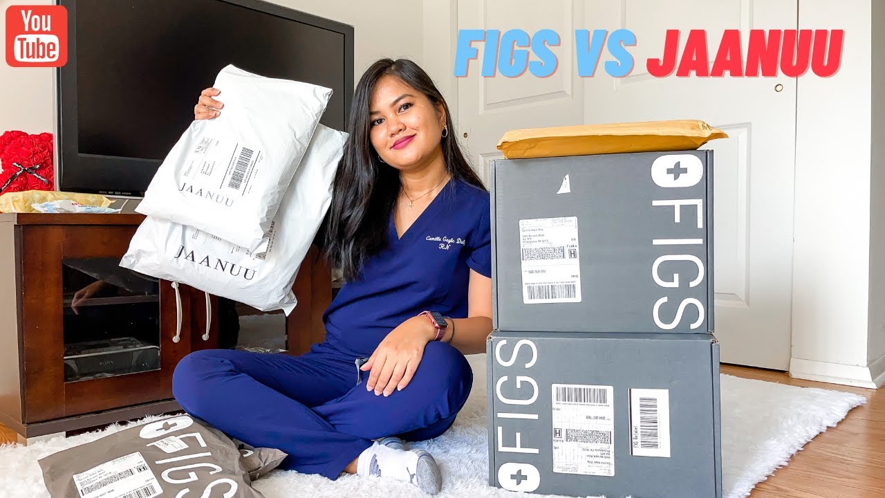 I PASSED THE NCLEX-RN | UNBOXING MY FIGS & JAANUU SCRUBS & LITTMANN STETHOSCOPE | FIGS x NEW BALANCE