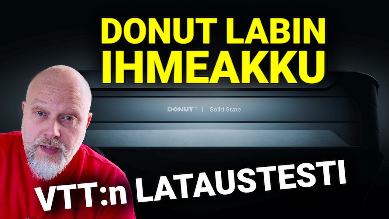 794. Media nielaisi Donut Labin ihmeakun – VTT:n lataustestin tulokset