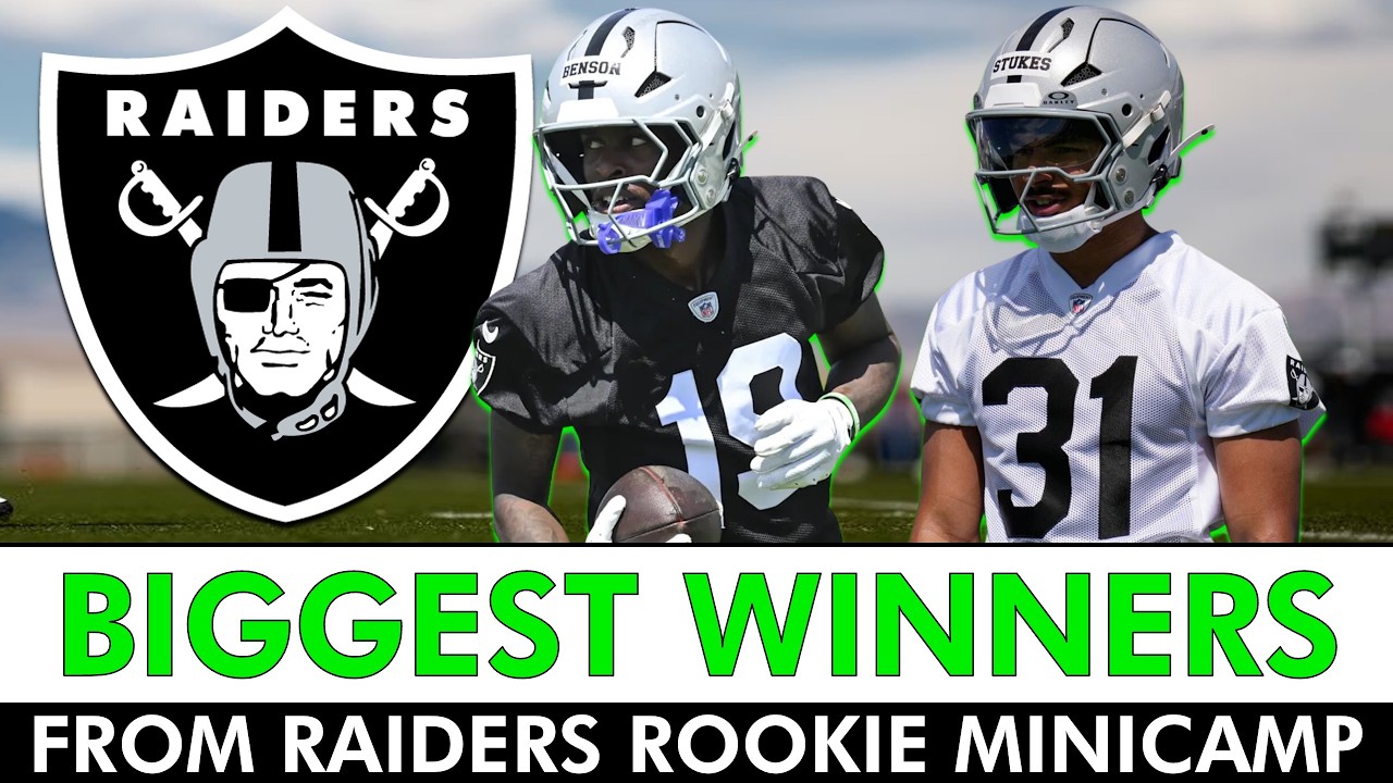 Las Vegas Raiders Rookie Minicamp Biggest Winners In 2026