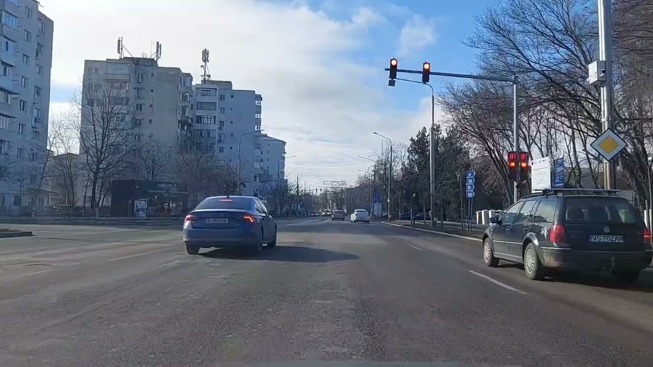 Intrare Barlad dinspre Vaslui 11 02 2026 Romania 