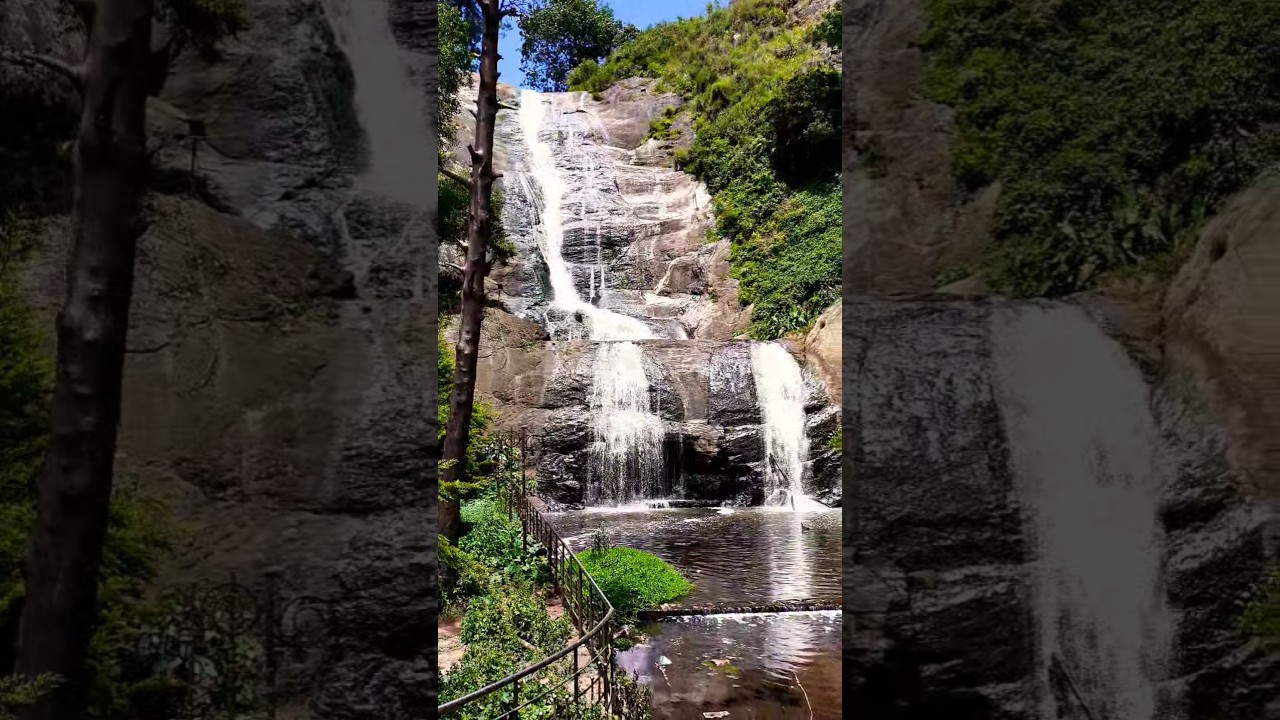 Kodaikanal Municipality in Tamil Nadu Waterfall  🏞️ #shortvideo #travel #ternding #viralvideo