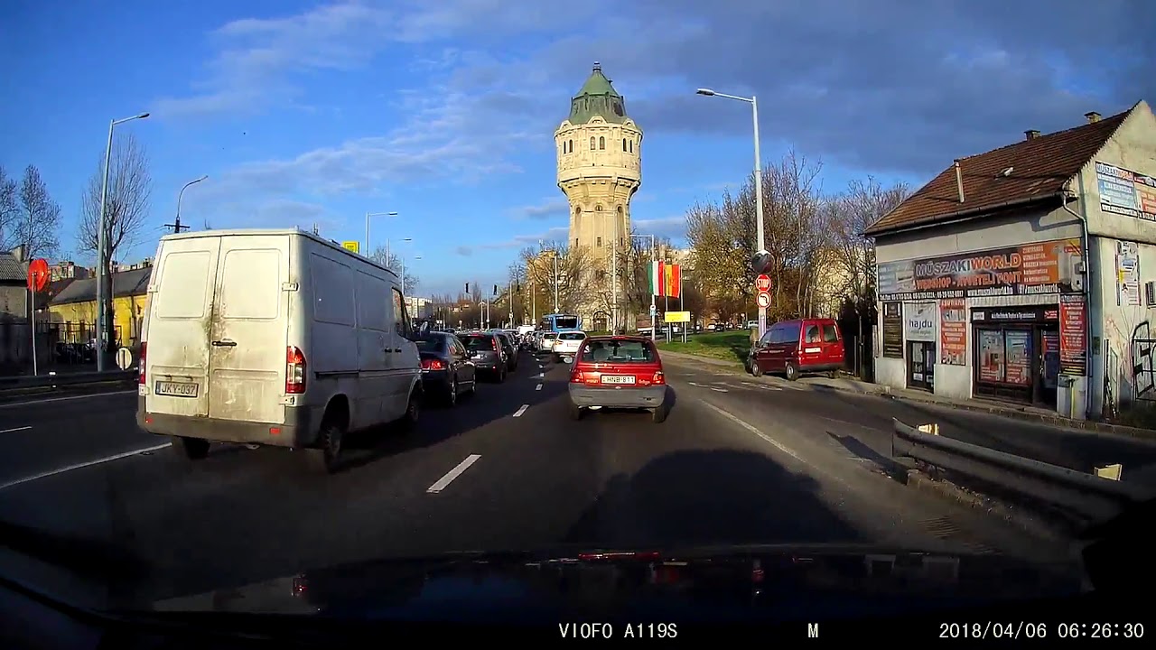 Testing dashcam A119S with CPL, WDR OFF, Exp -1/3