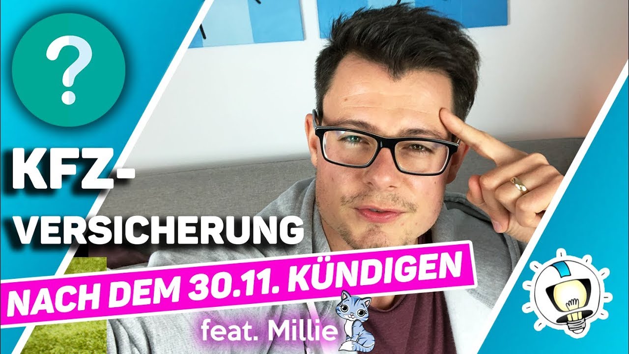 KFZ Versicherung NACH dem 30.11. kündigen - SO FUNKTIONIERT ES - Sonderkündigungsrecht