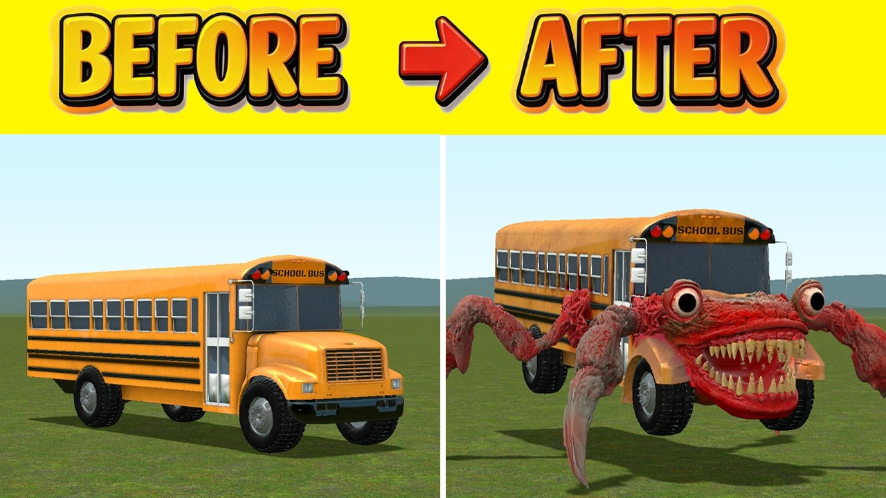 What If Everything Became Trevor Henderson Monsters? (GMod)