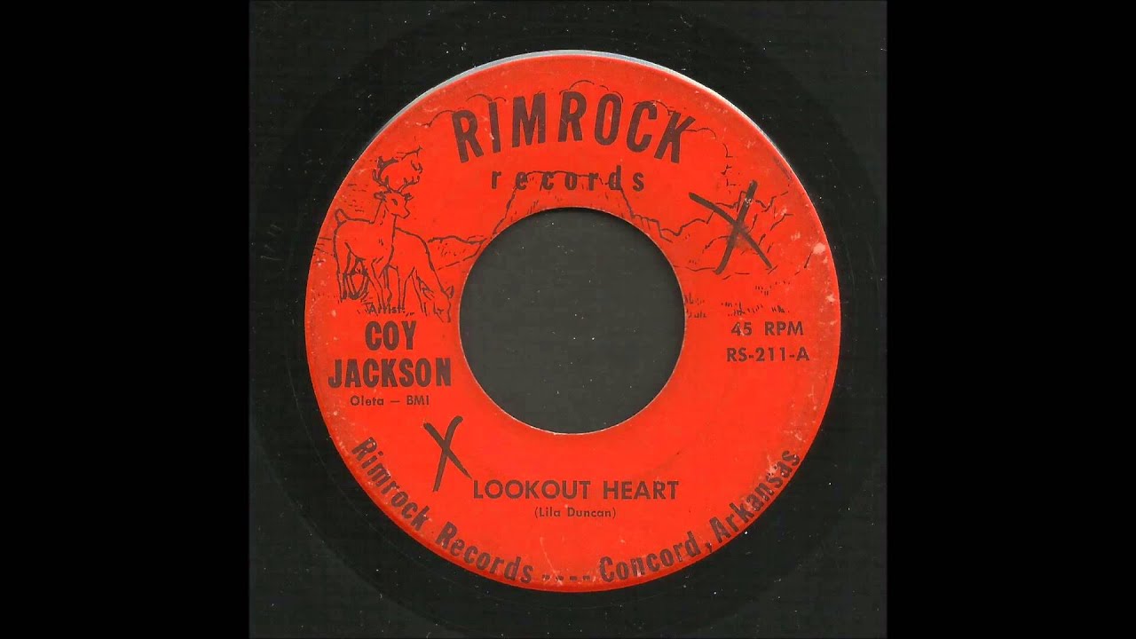Coy Jackson - Lookout Heart - Country Bop 45