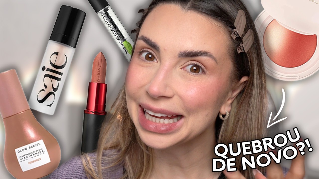 TESTANDO NOVIDADES DE MAKE: DAILUS, VULT, MAC