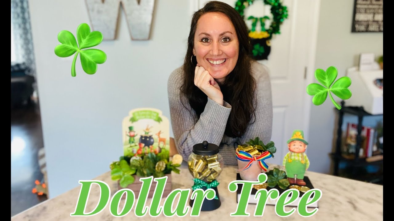 ☘️ ST. PATRICK’S DAY DIY’S ☘️ DOLLAR TREE DIY’S ☘️🌈