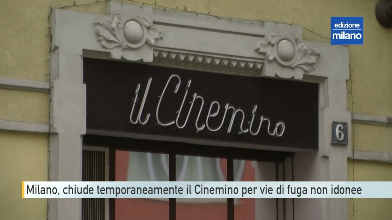Milano, Cinemino sotto sequestro per vie di fuga non idonee e irregolarità nelle tessere associative