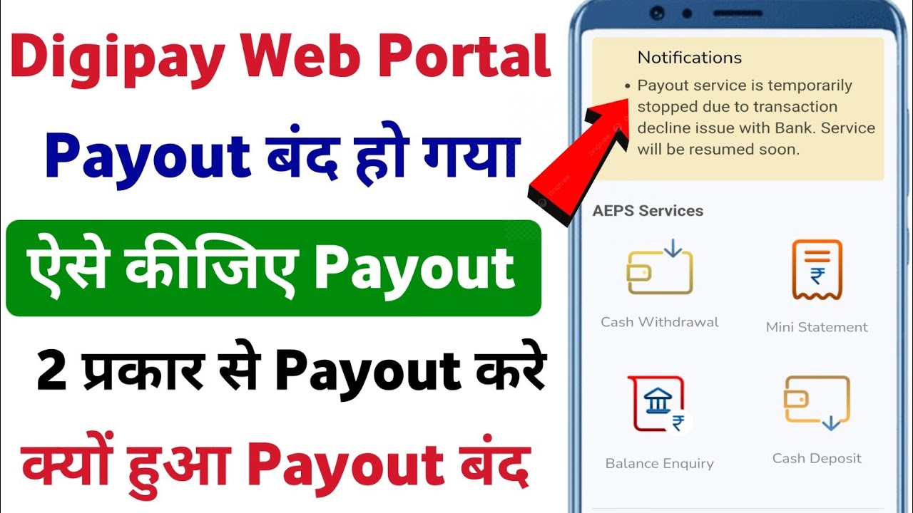 How to Payout from New Digipay Web Portal | How to Payout from Digipay Web Portal New problem