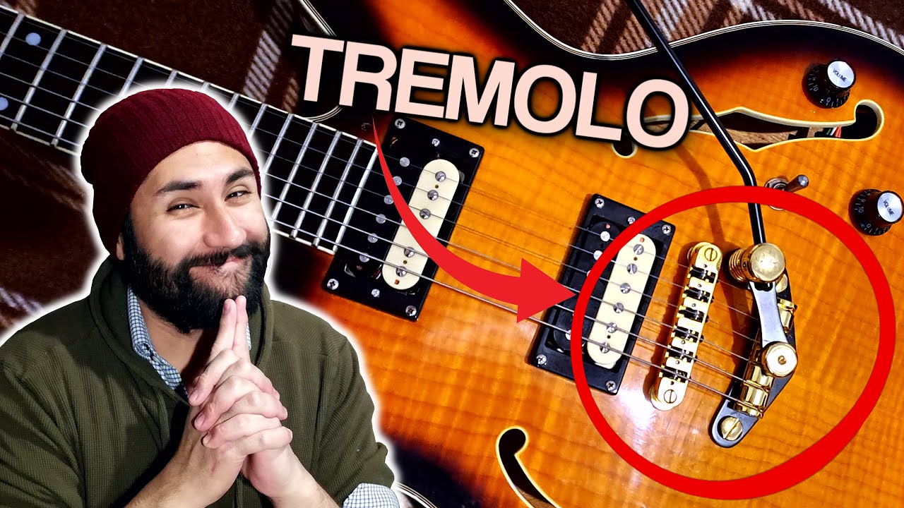 Instal&eacute; un TREMOLO en mi guitarra SEMIHUECA