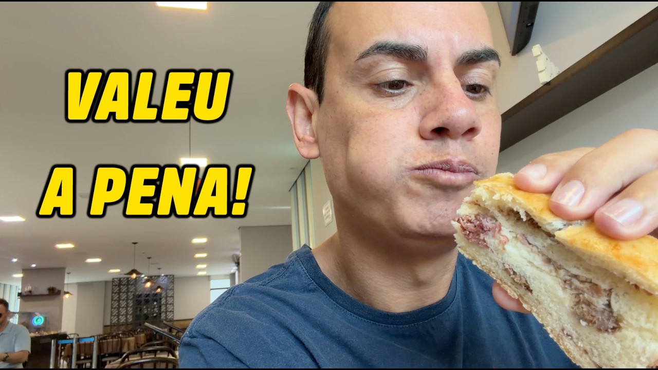 O MELHOR CAFÉ DA MANHÃ DE HOTEL QUE JÁ COMI!
