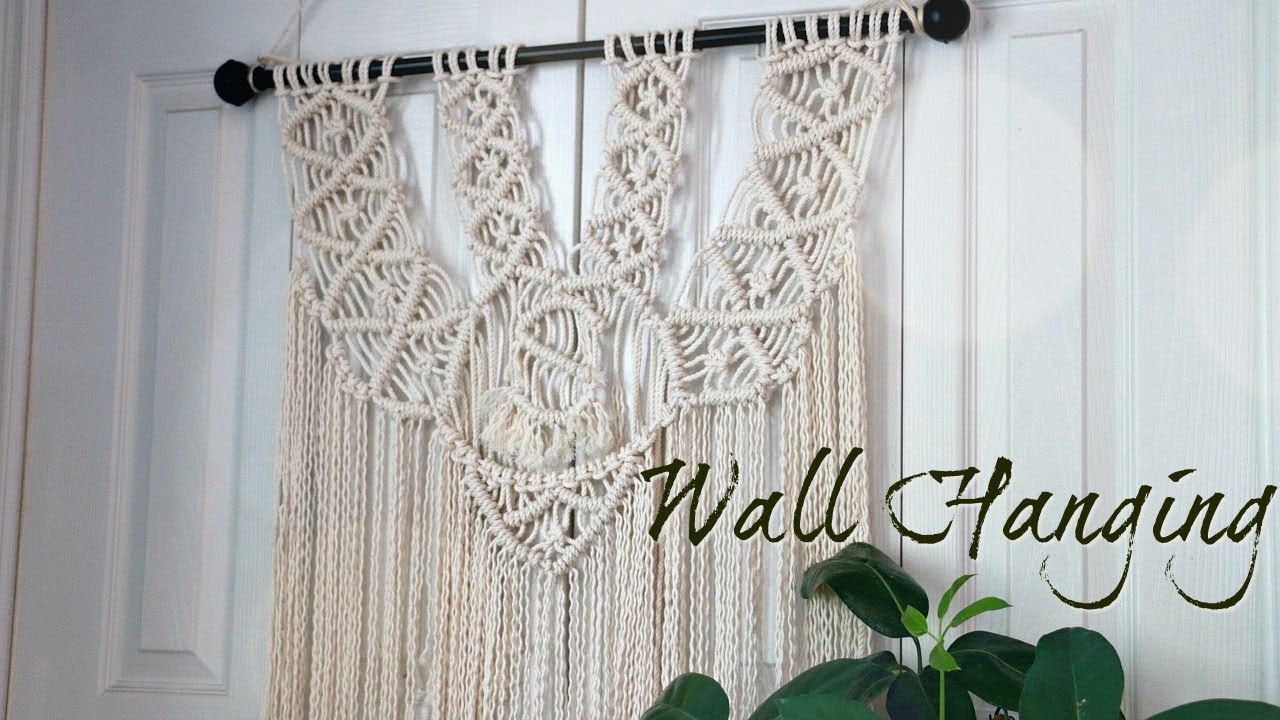 HOW TO: DIY Macrame Wall Hanging