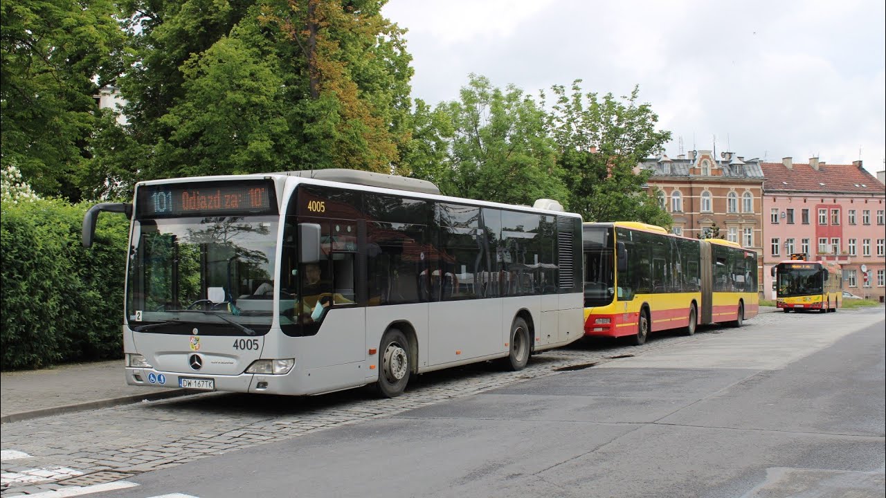 [🇵🇱PL] MPK Wrocław - Mercedes-Benz O530K Citaro #4005 - [🚍101➡️KWISKA]