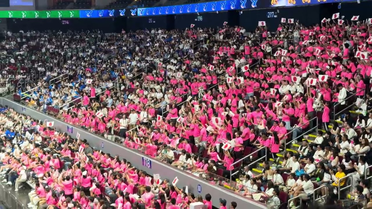 Crowd Cheering for the NU PEP SQUAD | UAAP CDC Season 88