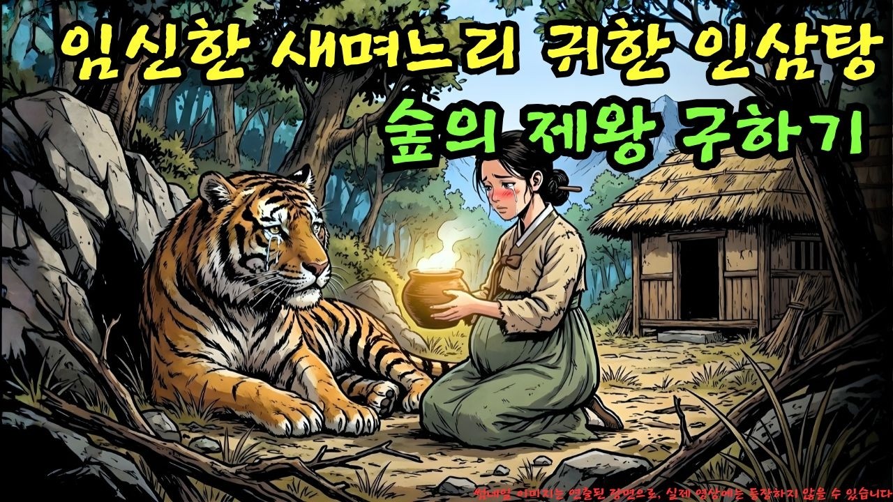 👉 임신한 새며느리가 유일한 귀한 인삼탕을 양보해 숲의 제왕의 목숨을 구하다… 이 행동은 과연 위험할까? | 야담 |옛날이야기 |민담 |전설 | 설화