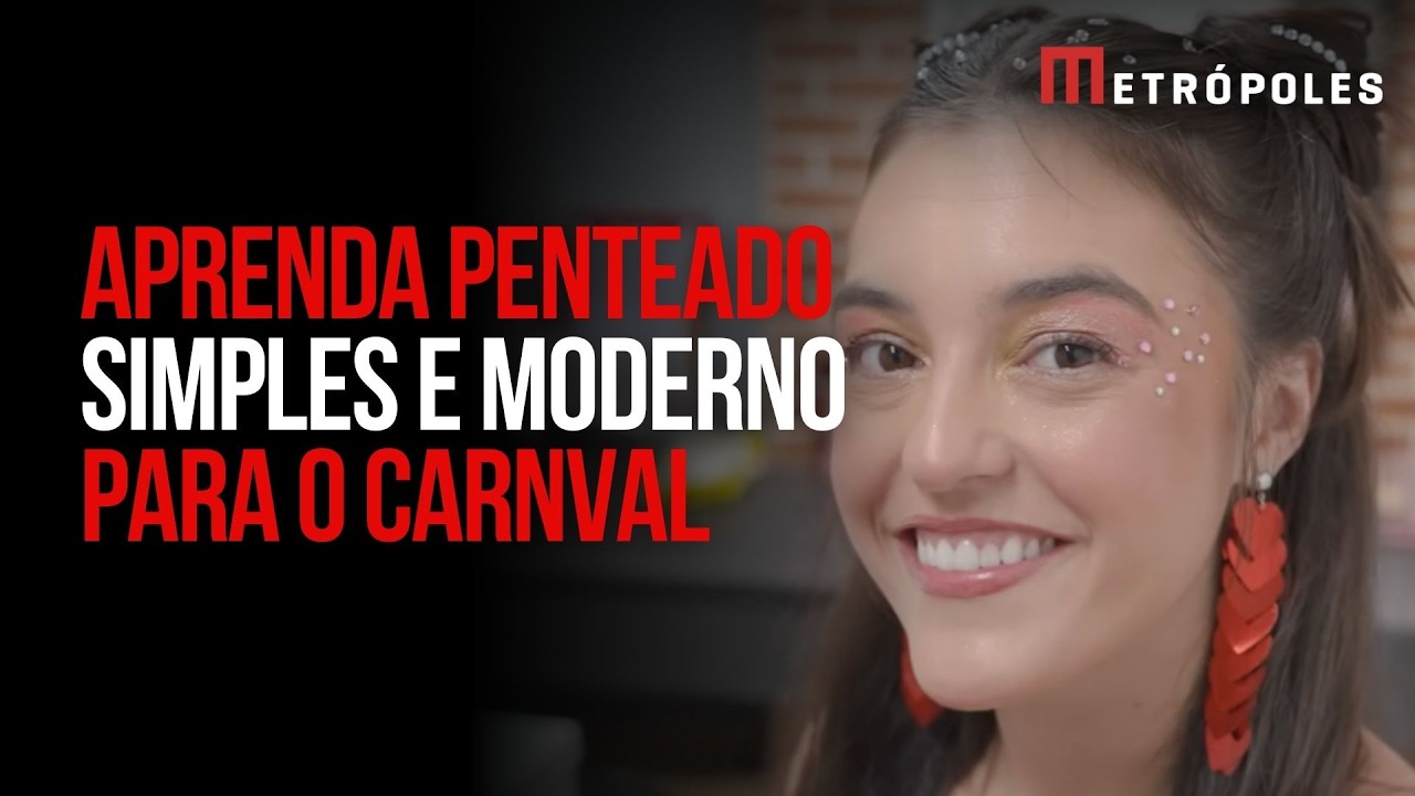 Carnaval chegando! Expert ensina penteado fácil e moderno para a folia