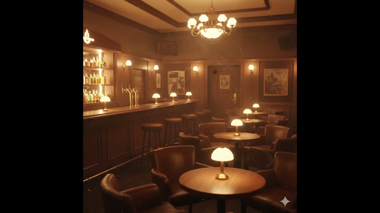 Vintage Jazz Bar ☕ Smooth Jazz & Lounge Music | Relaxing Night Ambience