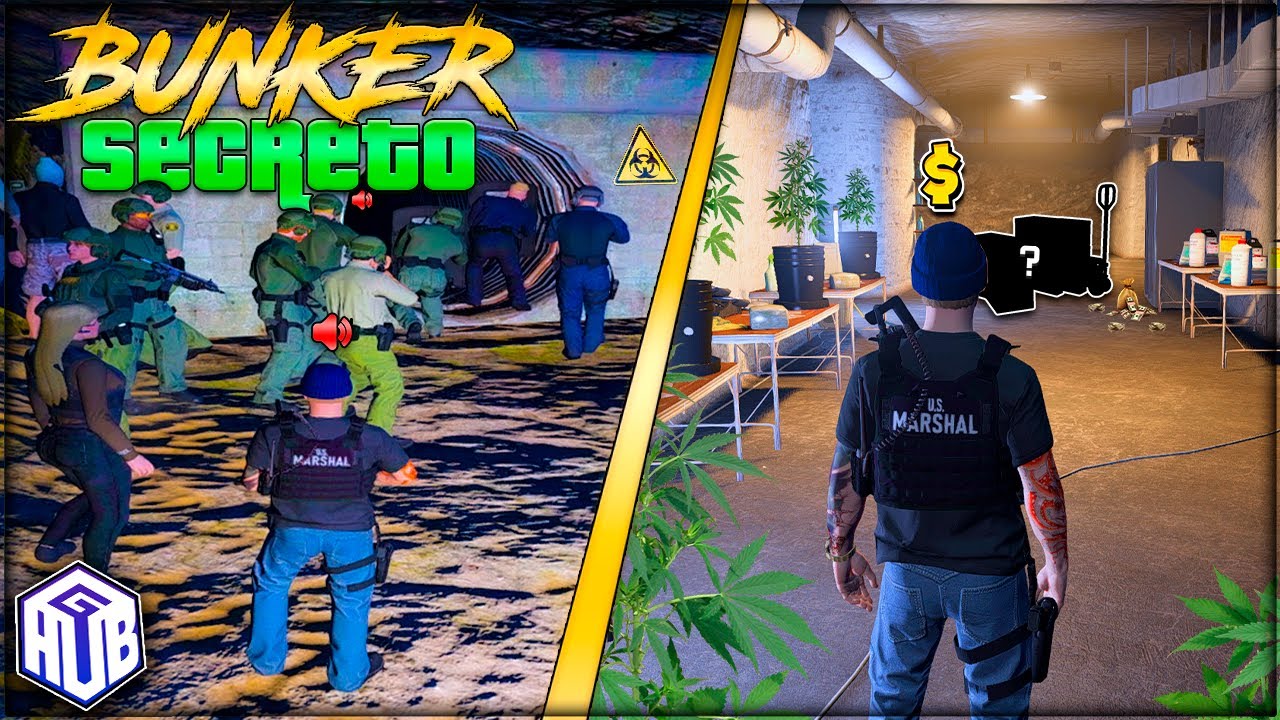 📵Entramos a un BUNKER Secreto❌ | GTAHUB | GTAV Roleplay