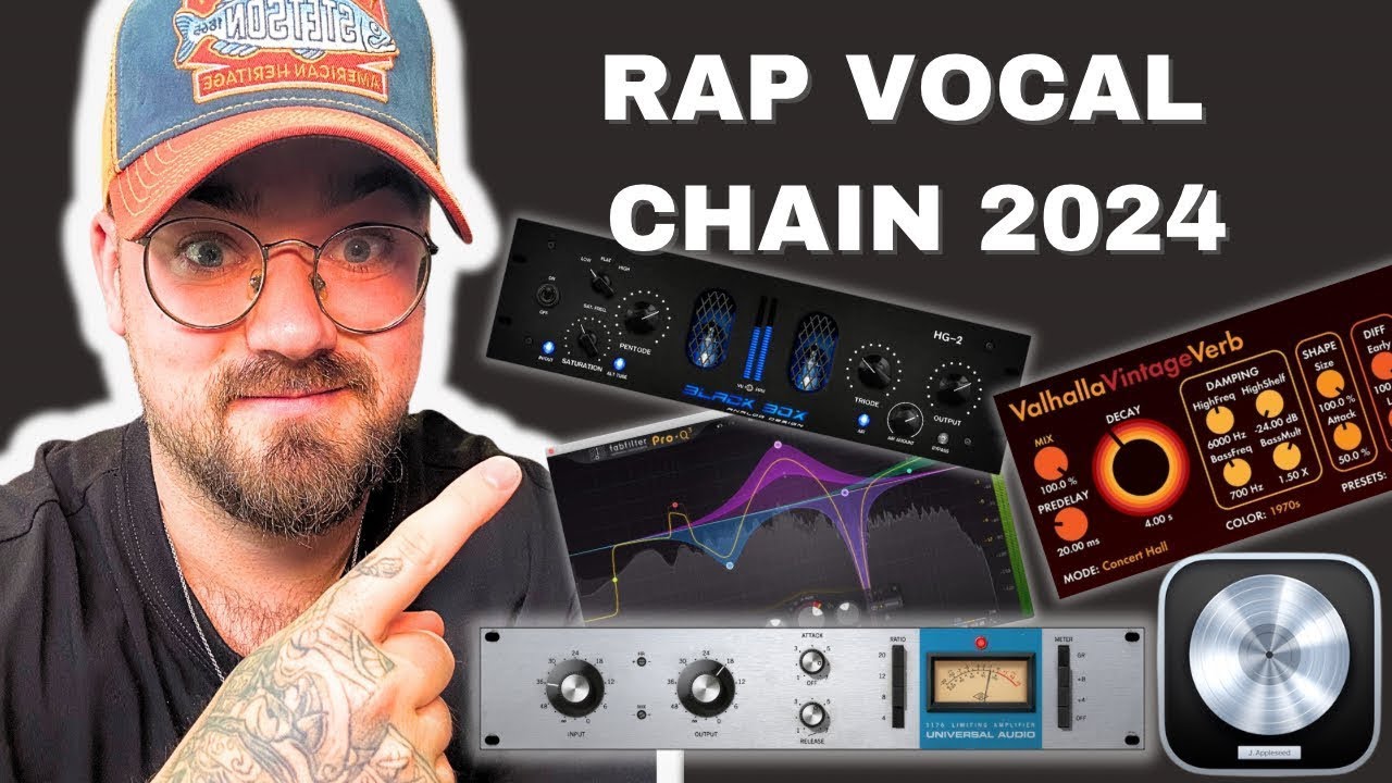 How To MIX RAP VOCALS in Logic Pro X - My Rap Vocal Chain!