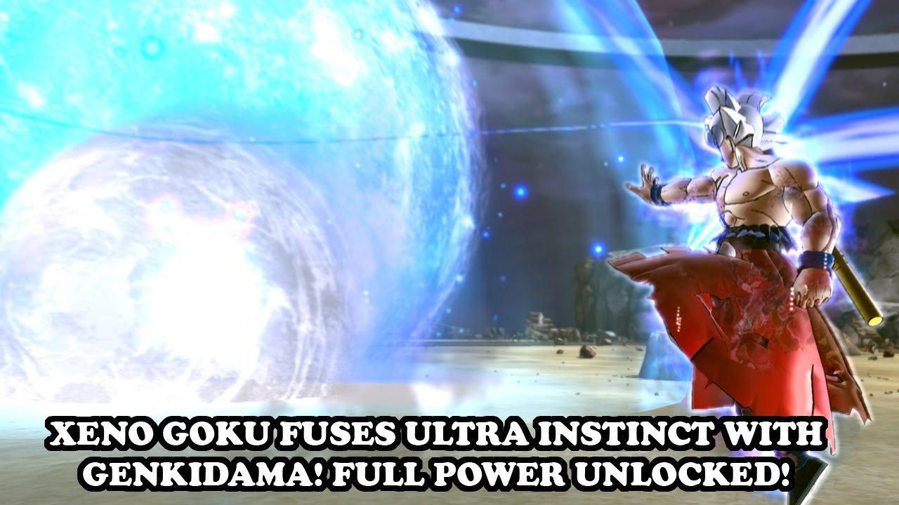 Xeno Goku Fused with a SPIRIT BOMB!? *ULTRA GENKI INSTINCT* Transformation [Chinese]! DB Xenoverse 2