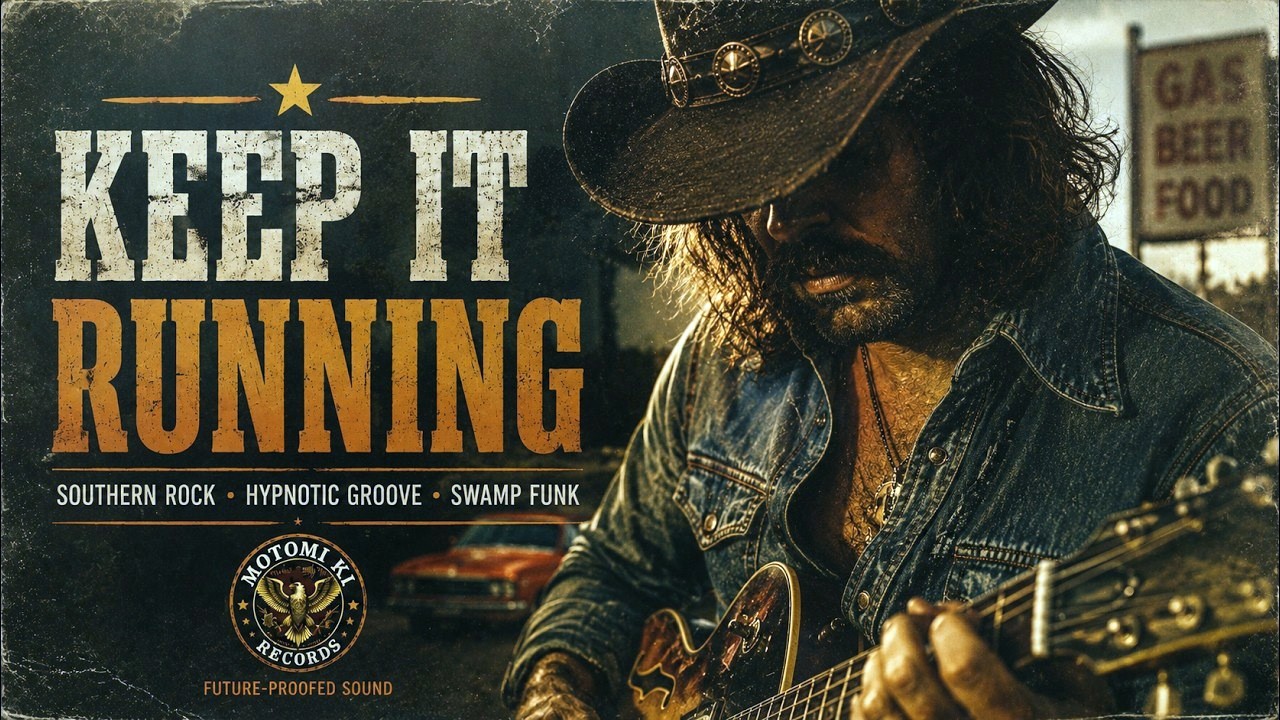 Southern Rock · Hypnotic Groove · Swamp Funk — Keep it Running | Motomi KI Records