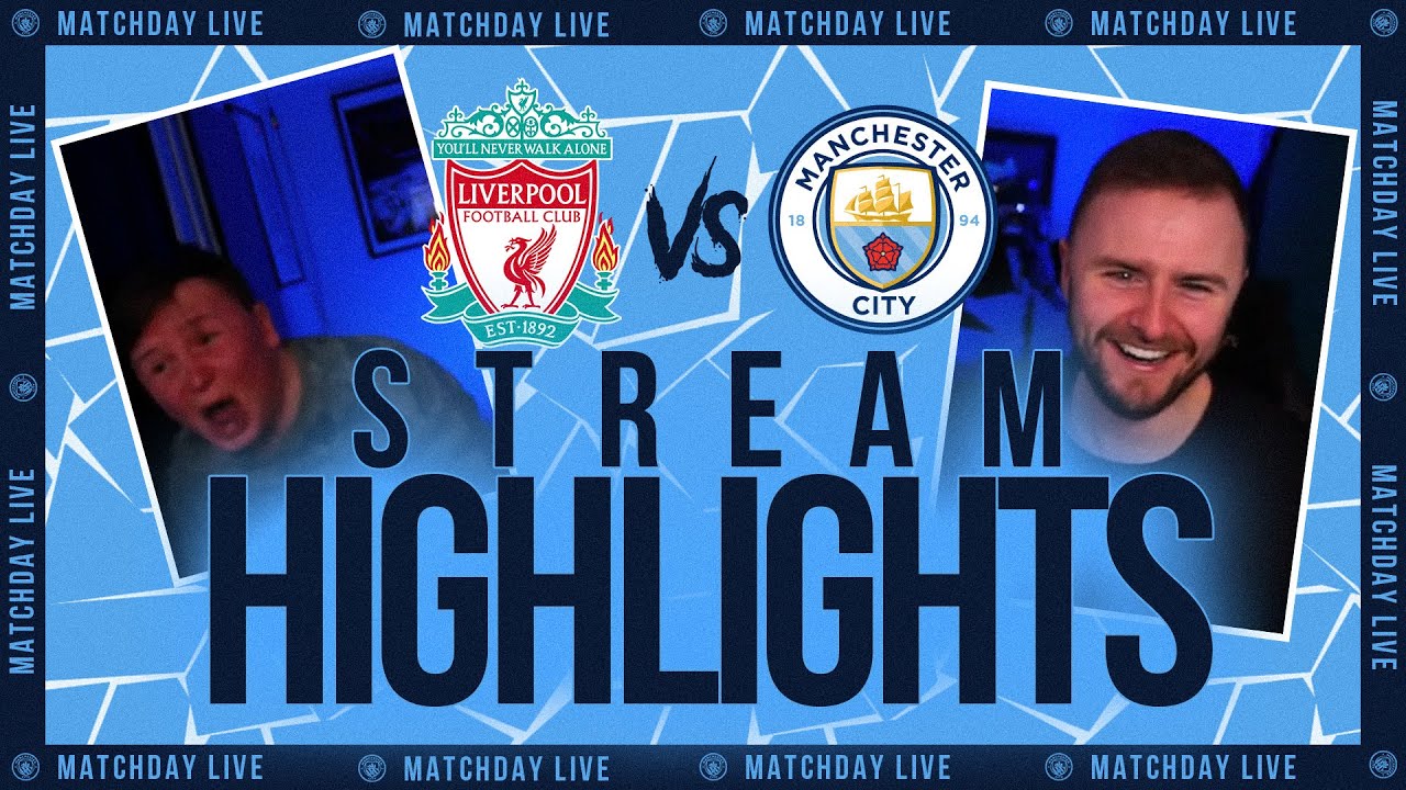 THIS GAME IS GOING TO KILL ME! | Liverpool 1-4 Man City : Stream Highlights