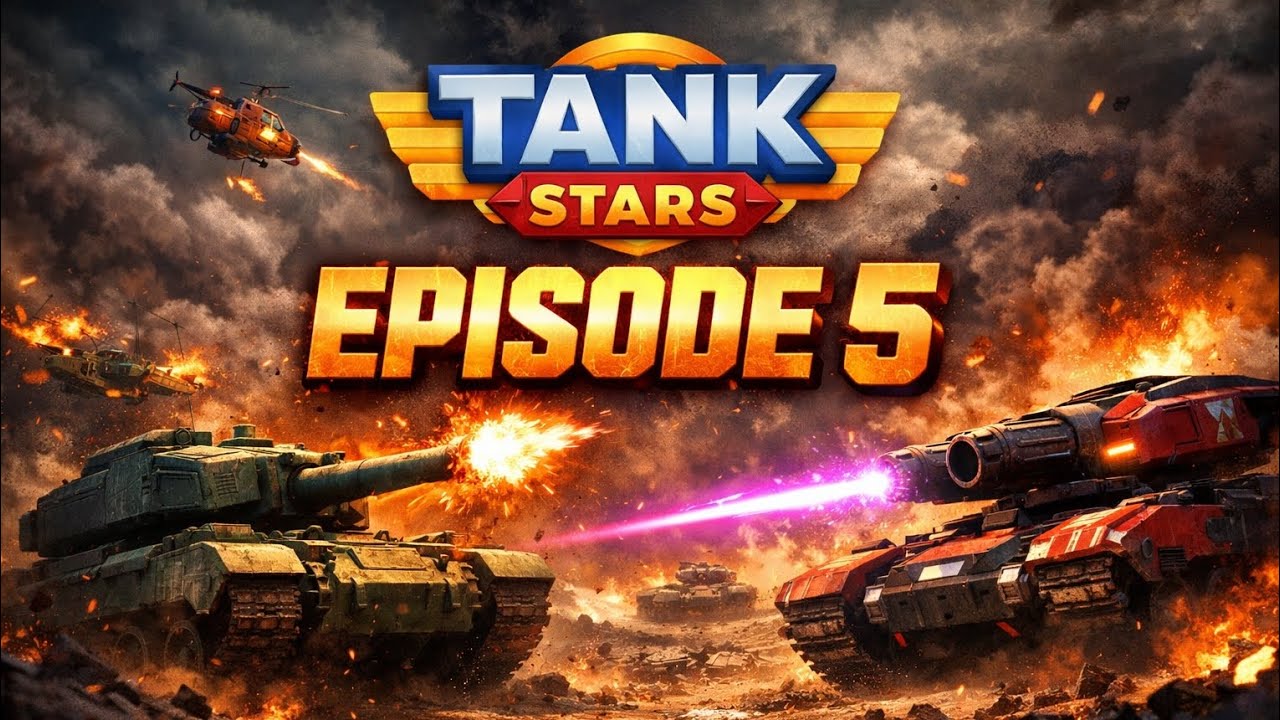 Special Laser Attack! Tank Stars Episode 5