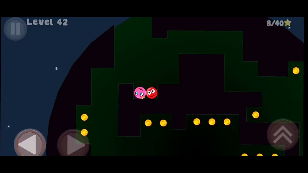 New Red Ball 2 Level 42