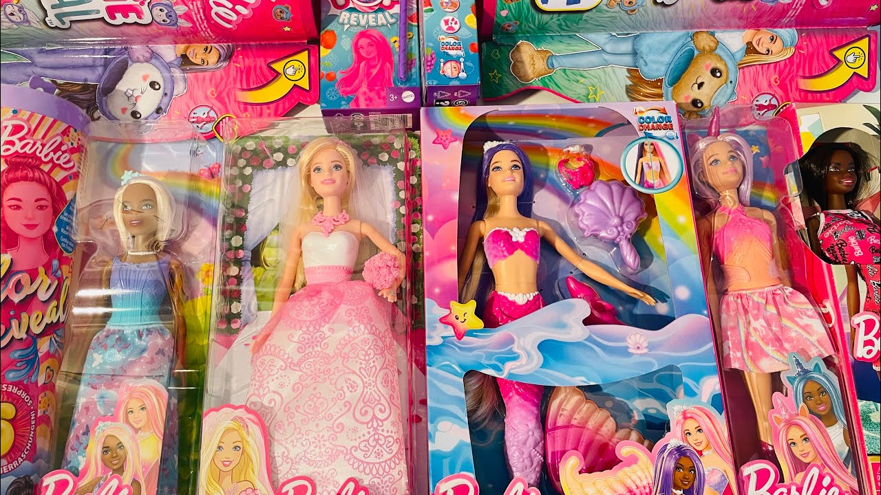 1 HOUR ASMR UNBOXING BARBIE COMPILATION