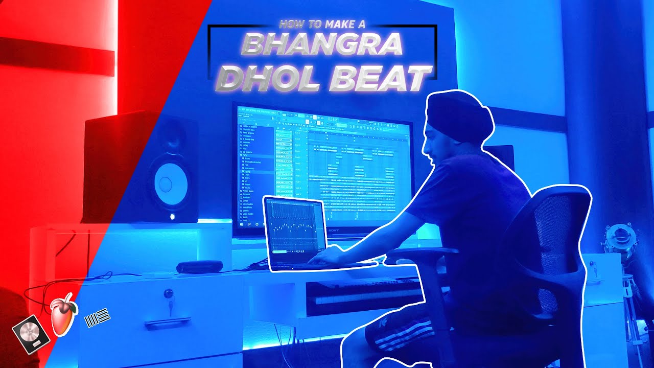 How to Make a Dhol beat || How to make a punjabi track || KP BEATS
