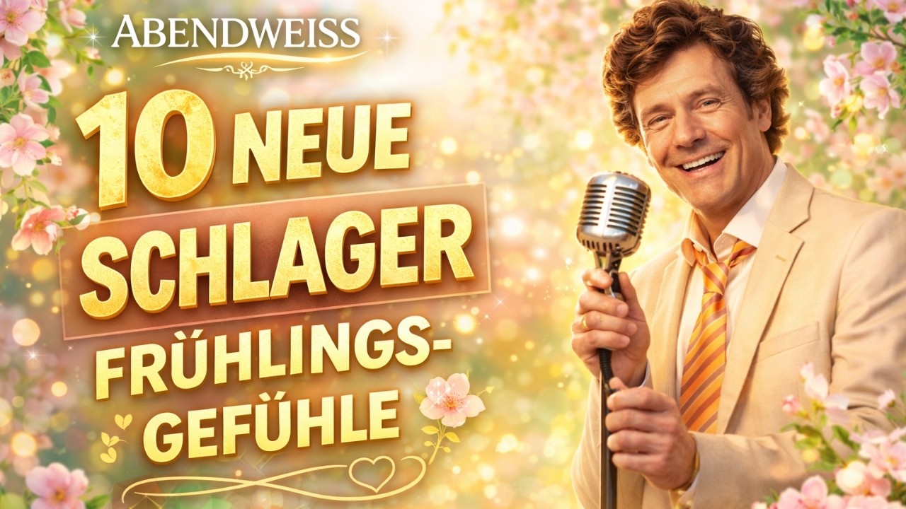 10 Schlager & Discofox für die Seele | Neue deutsche Schlager 2026 | Abendweiss
