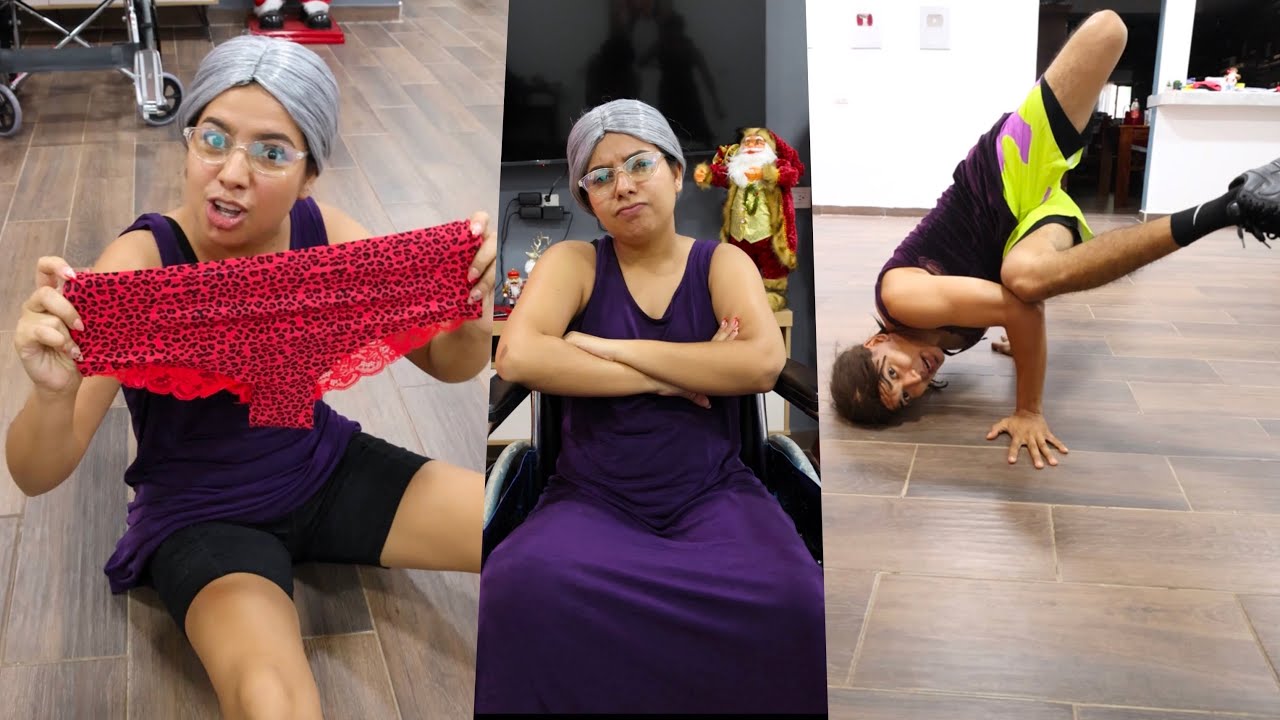 ABUELA LARIN MUESTRA SUS PASOS PROHIBIDOS |LOS MEJORES TIKTOK DE LARIN JR