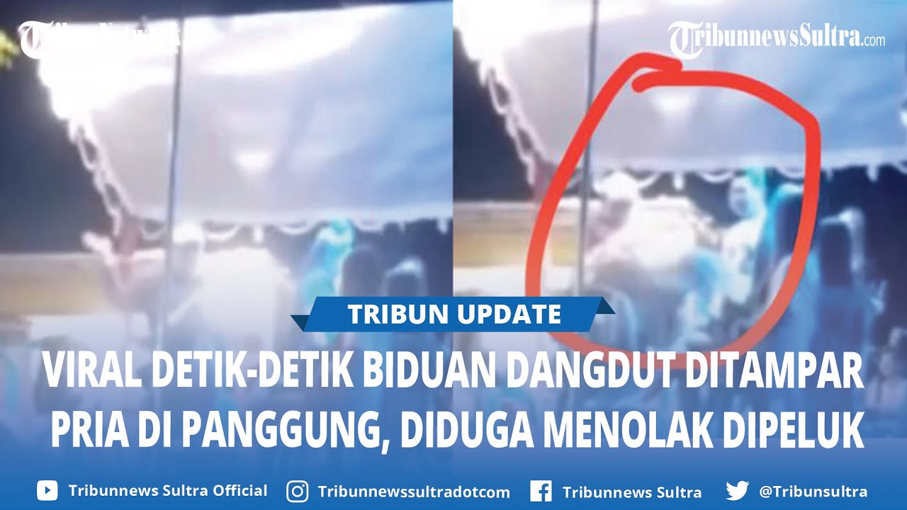 Biduan Dangdut di Grobogan Digampar Penonton Pria di Atas Panggung, Diduga Menolak Dipeluk