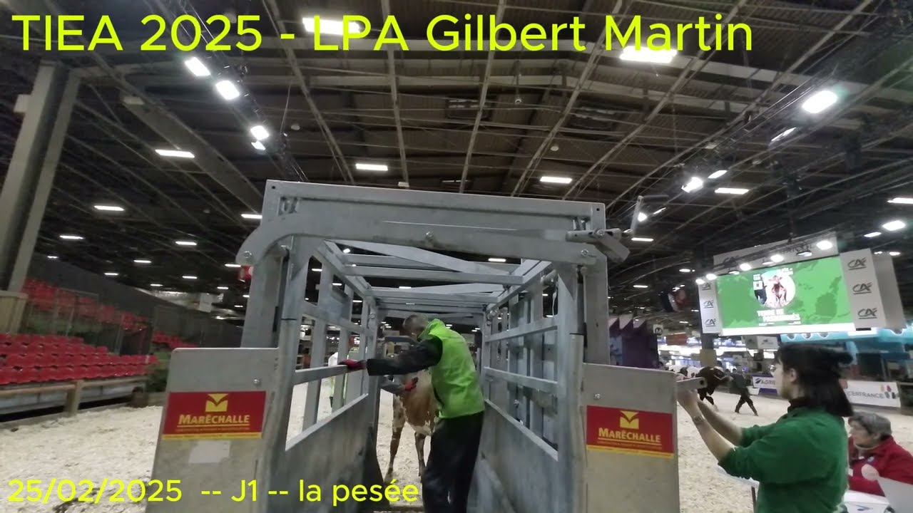 TIEA 2025 - La Pesée - 1449Kg?