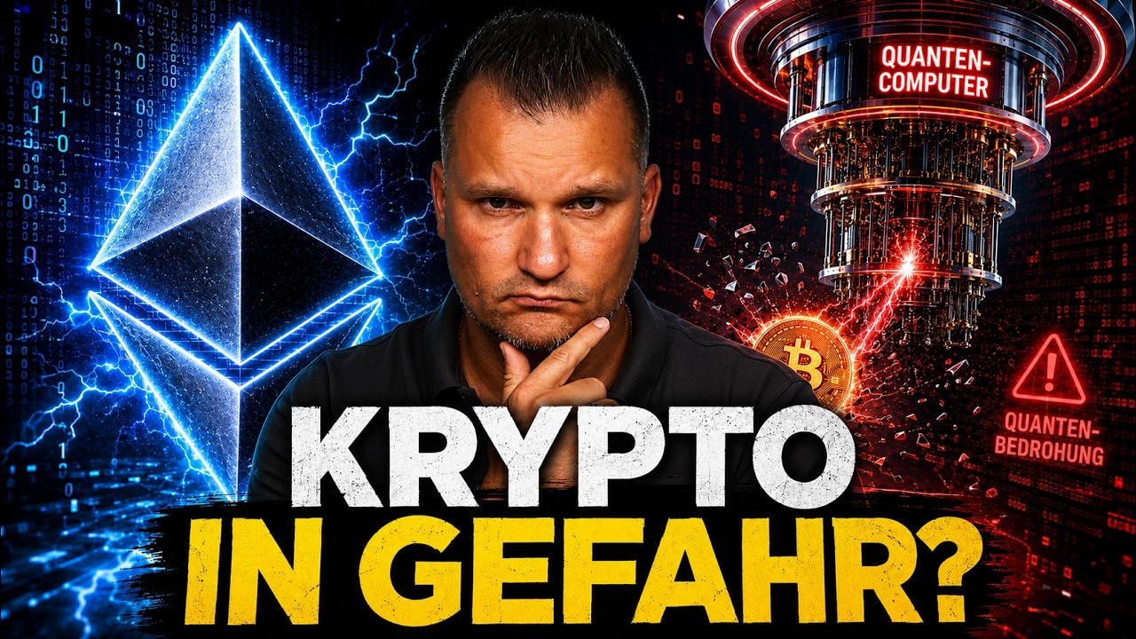 QUANTENCOMPUTER BEDROHEN KRYPTO! Ethereum hat einen Plan! Ist Bitcoin schlechter vorbereitet?