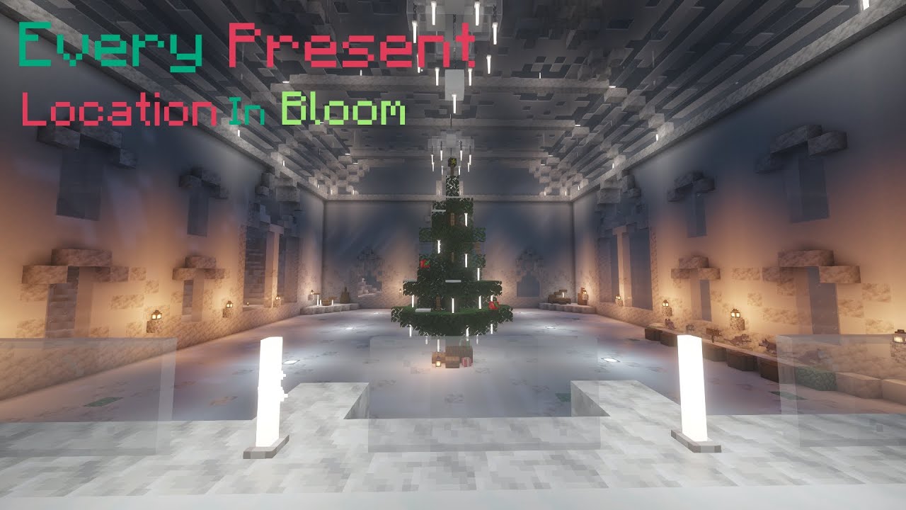 ALL 25 Present Locations in Bloom | Fairytales SMP (Christmas Event)