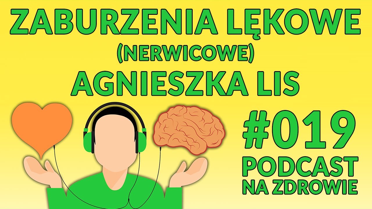 Zaburzenia lękowe (nerwicowe). Agnieszka Lis [Podcast Na Zdrowie #019]